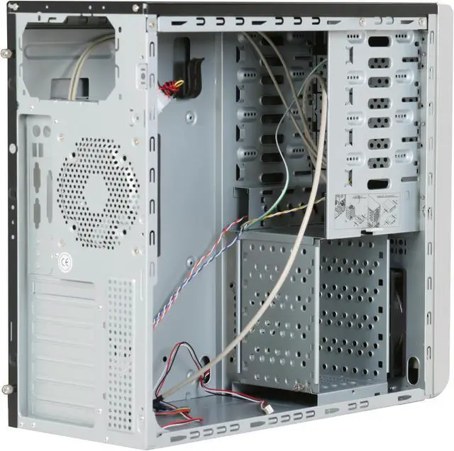 Alt view image 7 of 14 - Rosewill R5717-P SL ATX Mid Tower Computer Case - 120mm Pre-Installed Fan on Top and Slim 80mm HDD Cooling Fan