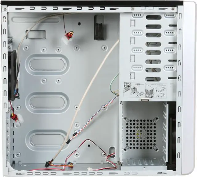 Alt view image 8 of 14 - Rosewill R5717-P SL ATX Mid Tower Computer Case - 120mm Pre-Installed Fan on Top and Slim 80mm HDD Cooling Fan