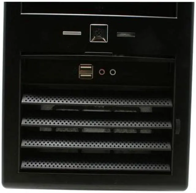 Alt view image 4 of 12 - Rosewill R604-P BK 120mm Fan ATX Mid Tower Computer Case,with mesh air filters,adjustable vents & Tool-Free kits