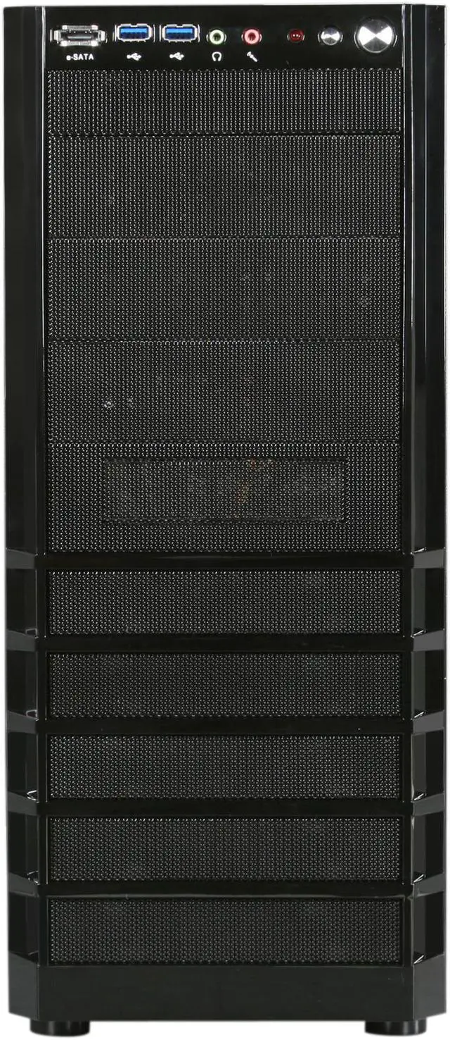Alt view image 5 of 12 - Rosewill RANGER Gaming ATX Mid Tower Computer Case,two-toned interior coating,come with Three Fans,Support up to 7 Fans, w/ Window Side Panel