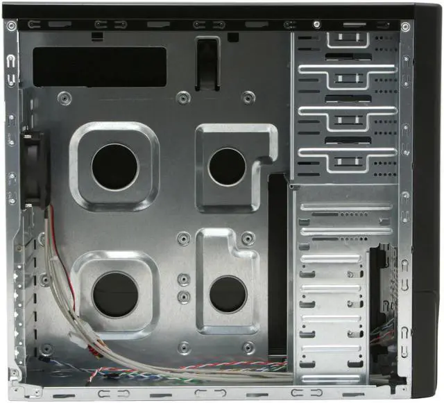 Alt view image 7 of 19 - Rosewill R6422-P BK Black SGCC Steel ATX Mid Tower Computer Case