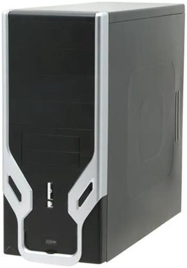 Alt view image 3 of 14 - Rosewill R6422-P SL Black/ Silver SGCC Steel ATX Mid Tower Computer Case