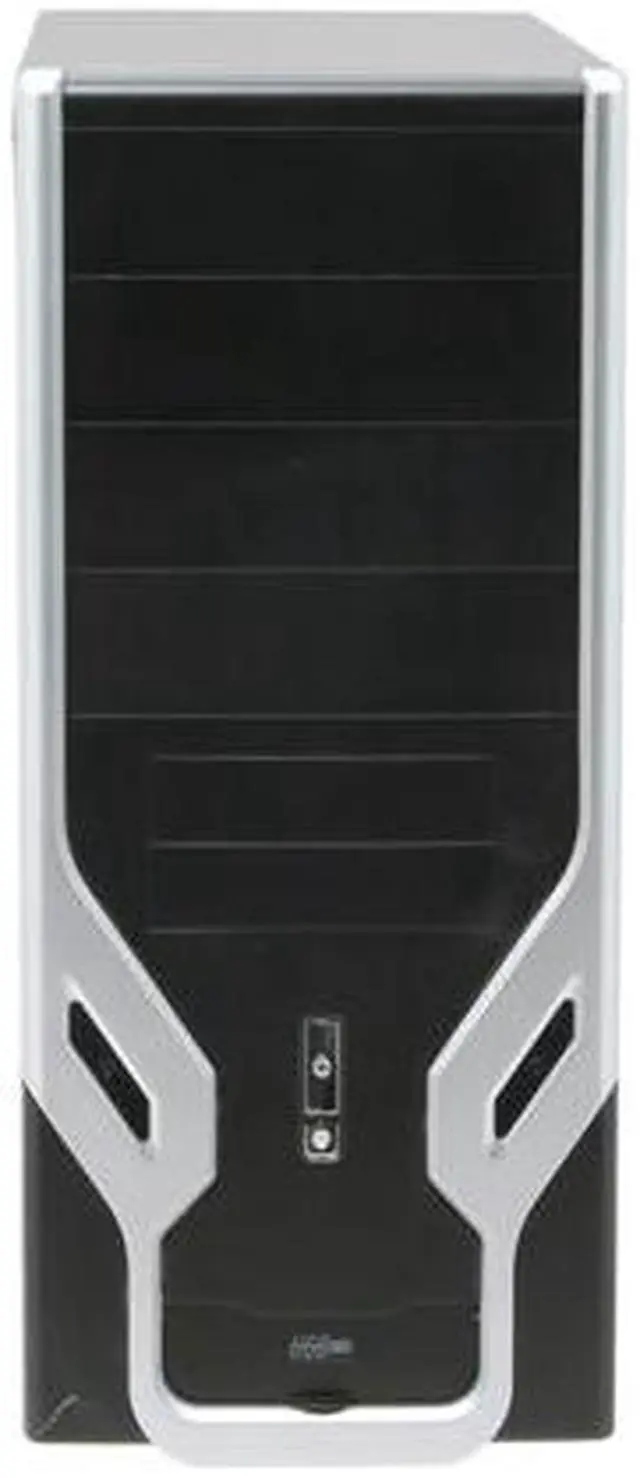 Alt view image 4 of 14 - Rosewill R6422-P SL Black/ Silver SGCC Steel ATX Mid Tower Computer Case