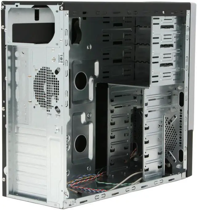 Alt view image 10 of 14 - Rosewill R6422-P SL Black/ Silver SGCC Steel ATX Mid Tower Computer Case