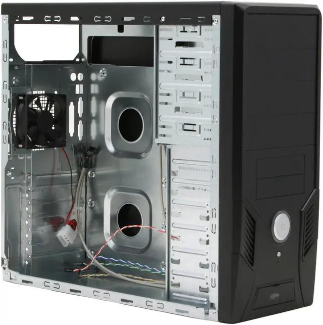 Alt view image 9 of 14 - Rosewill R6423-P BK ATX Mid Tower Computer Case