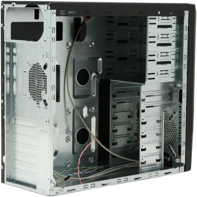 Alt view image 10 of 14 - Rosewill R6423-P BK ATX Mid Tower Computer Case
