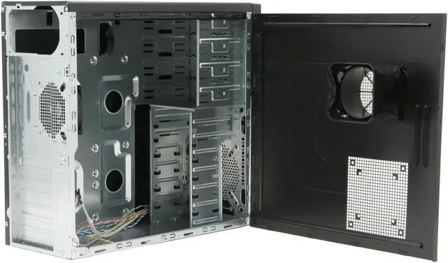 Alt view image 8 of 20 - Rosewill R6426-P BK ATX Mid Tower Computer Case