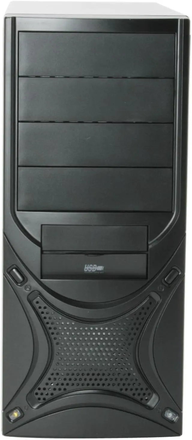 Alt view image 4 of 14 - Rosewill R6425-P BK Black SGCC Steel ATX Mid Tower Computer Case