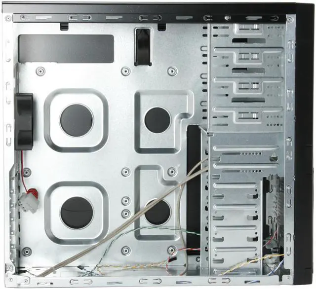 Alt view image 10 of 14 - Rosewill R6425-P BK Black SGCC Steel ATX Mid Tower Computer Case