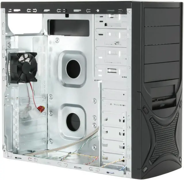 Alt view image 11 of 14 - Rosewill R6425-P BK Black SGCC Steel ATX Mid Tower Computer Case