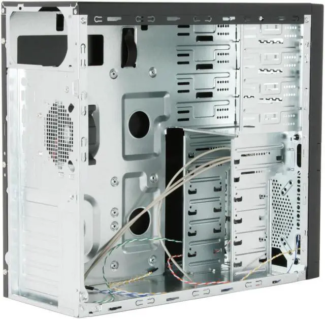 Alt view image 12 of 14 - Rosewill R6425-P BK Black SGCC Steel ATX Mid Tower Computer Case