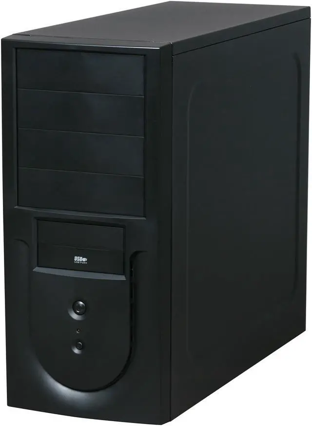 Alt view image 3 of 9 - Rosewill R218-P-BK Black SECC Steel ATX Mid Tower Computer Case