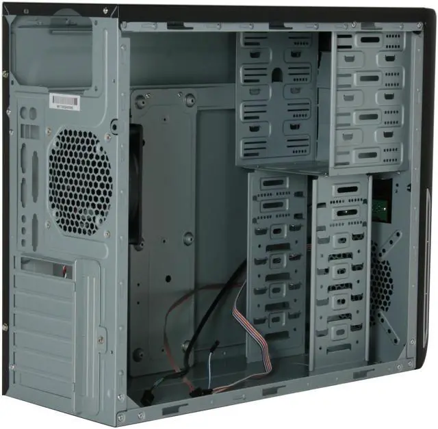 Alt view image 12 of 14 - Rosewill R220-P-BK Black SECC Steel ATX Mid Tower Computer Case