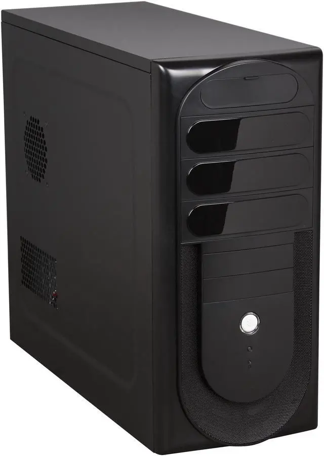Main image of Rosewill R230-P-BK Black SECC Steel ATX Mid Tower Computer Case