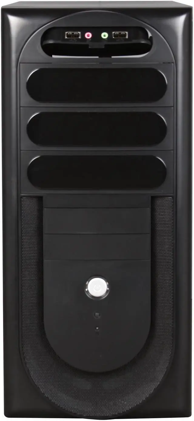 Alt view image 2 of 8 - Rosewill R230-P-BK Black SECC Steel ATX Mid Tower Computer Case