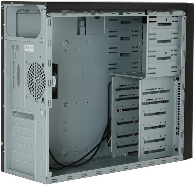 Alt view image 12 of 14 - Rosewill R318-P-BK Black SECC Steel ATX Mid Tower Computer Case