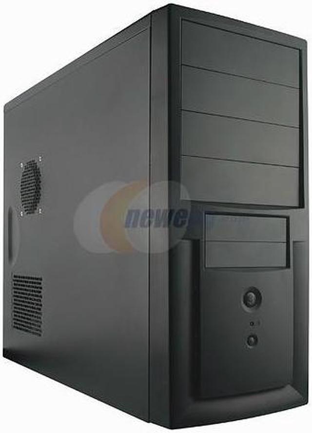 Main image of Rosewill R318-P-BK Black SECC Steel ATX Mid Tower Computer Case