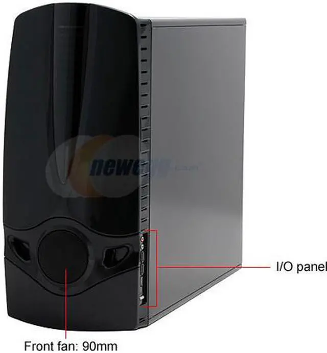 Alt view image 4 of 16 - Rosewill R6252-BK Screw-less Dual Fans ATX Mid Tower Computer Case