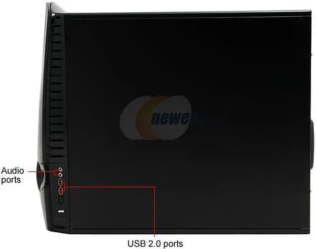 Alt view image 7 of 16 - Rosewill R6252-BK Screw-less Dual Fans ATX Mid Tower Computer Case