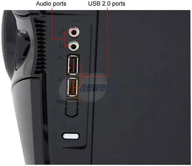 Alt view image 8 of 16 - Rosewill R6252-BK Screw-less Dual Fans ATX Mid Tower Computer Case