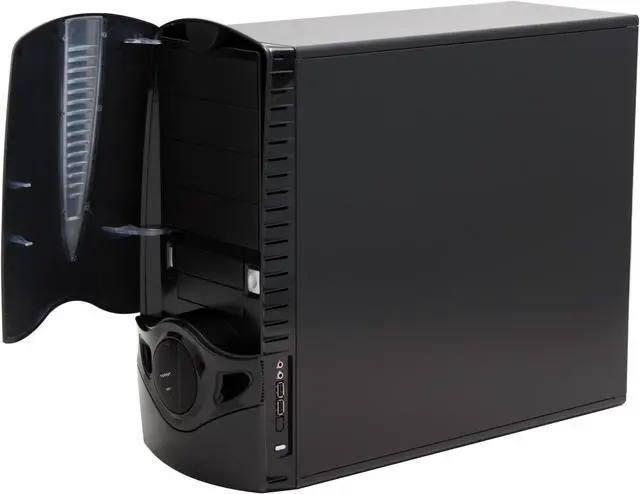 Alt view image 9 of 16 - Rosewill R6252-BK Screw-less Dual Fans ATX Mid Tower Computer Case