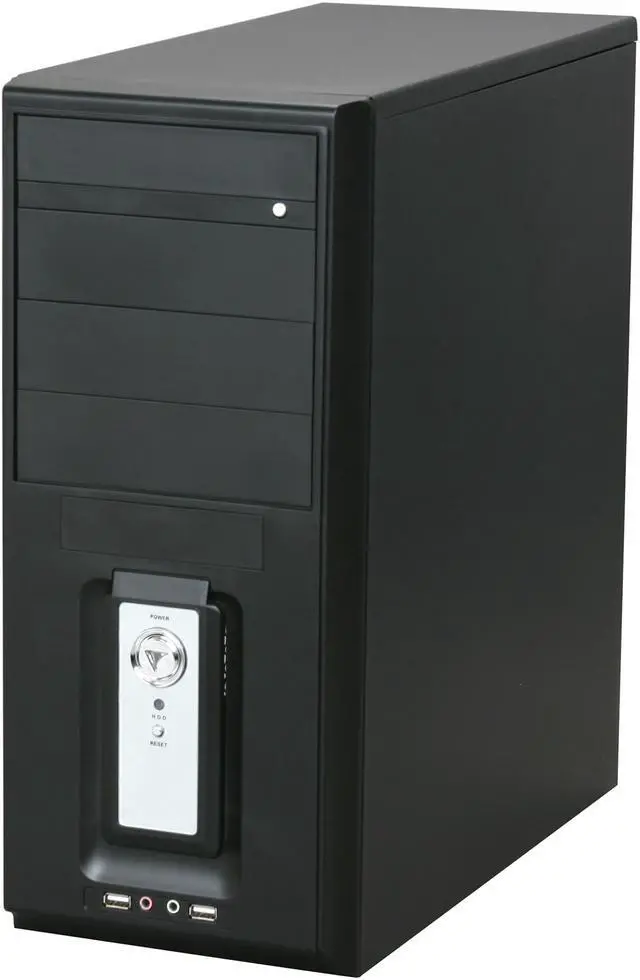 Alt view image 3 of 9 - Rosewill R2039-BK Black ATX Mid Tower Computer Case 400W Power Supply