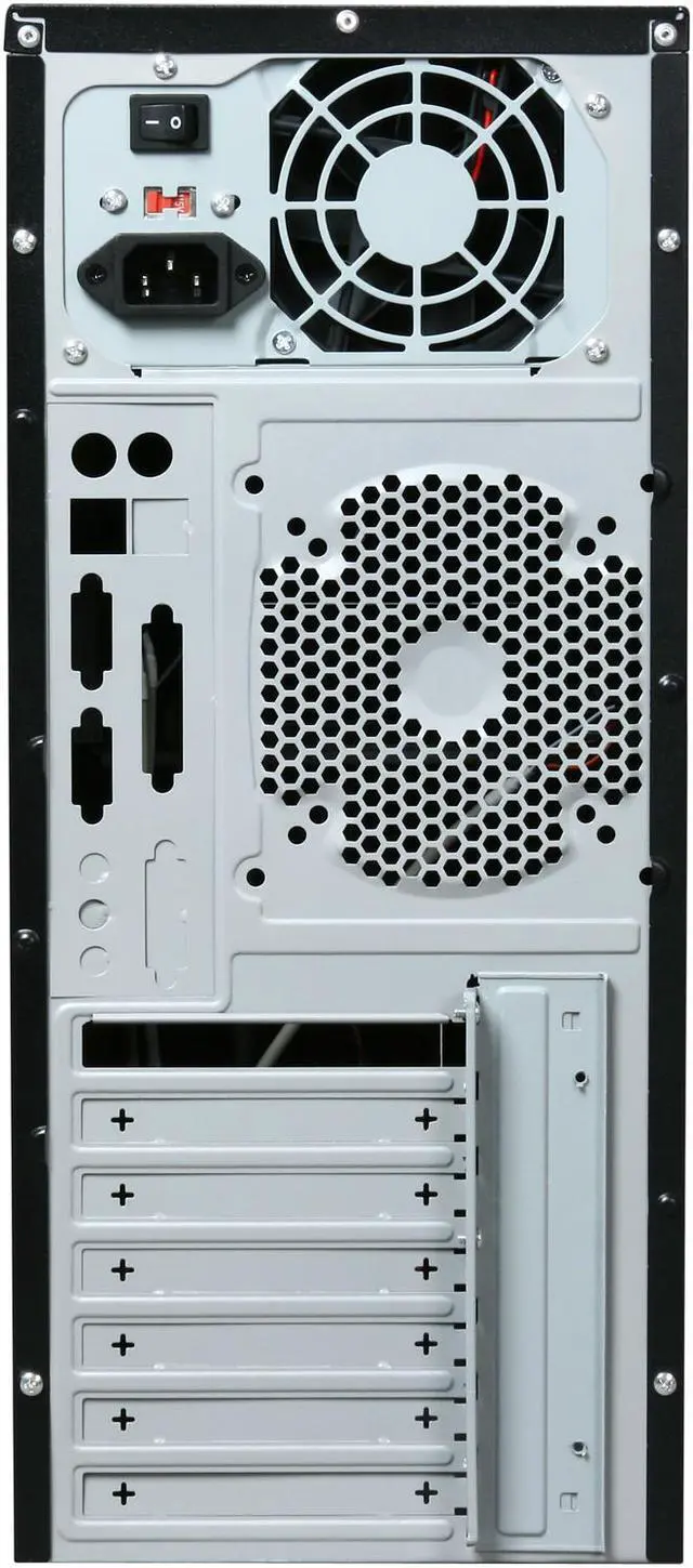 Alt view image 8 of 9 - Rosewill R2039-BK Black ATX Mid Tower Computer Case 400W Power Supply