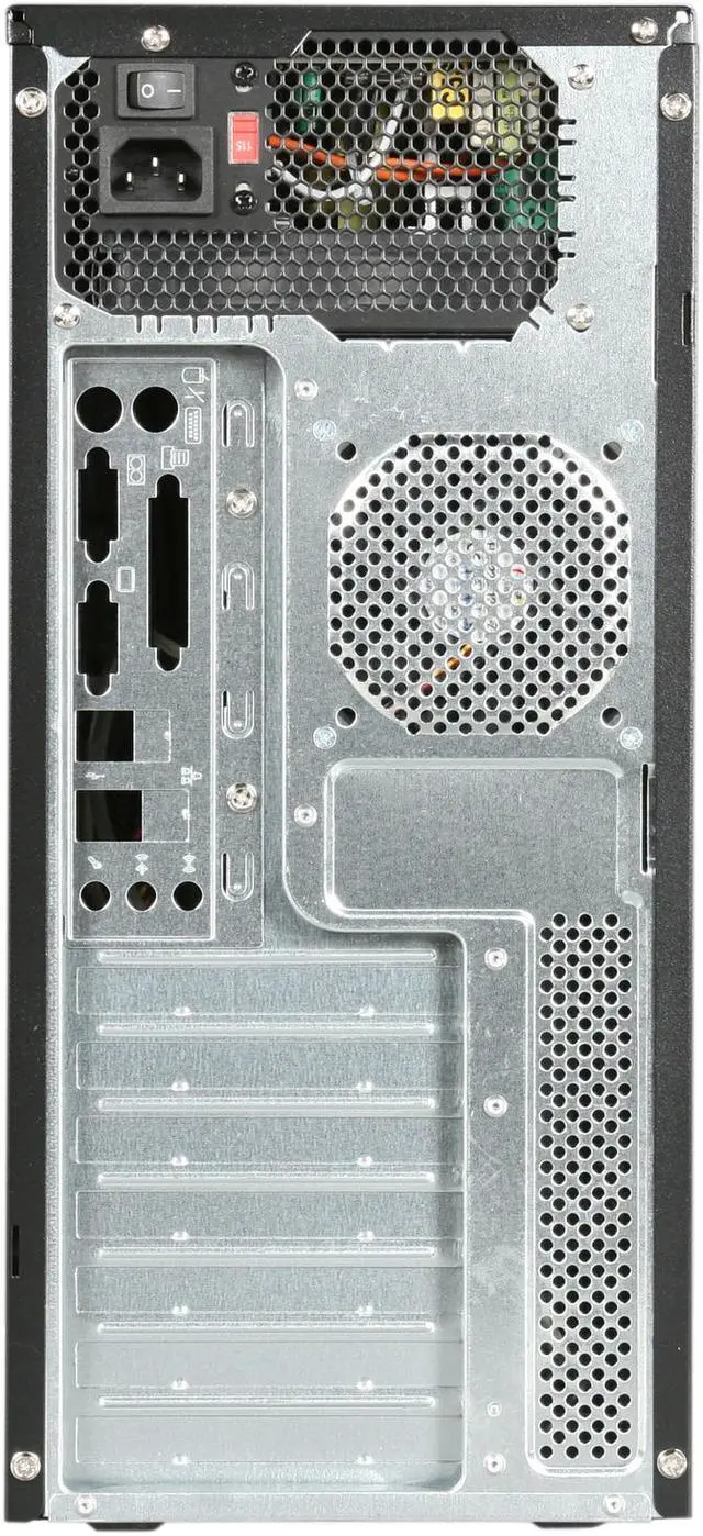 Alt view image 9 of 9 - Rosewill R519-BK - Black ATX Mid Tower Computer Case with 500W Power Supply