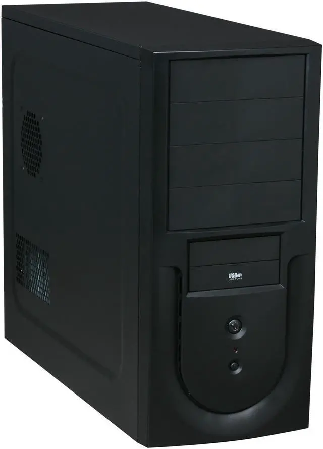 Main image of Rosewill R218-P-BK-450W MicroATX Mid Tower Computer Case, come with 1x 120mm Fan, 450W Power Supply