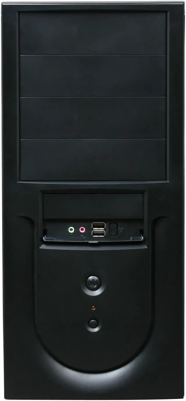 Alt view image 2 of 9 - Rosewill R218-P-BK-450W MicroATX Mid Tower Computer Case, come with 1x 120mm Fan, 450W Power Supply