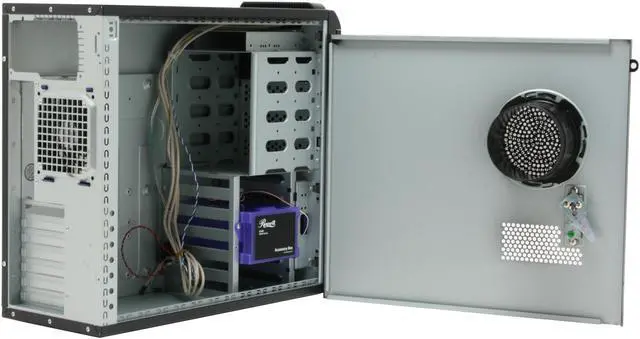 Alt view image 11 of 15 - Rosewill R5605-BK 0.8mm Japanese Cold Rolled Steel Front Mesh Design Dual 120mm Fans ATX Mid Tower Computer Case