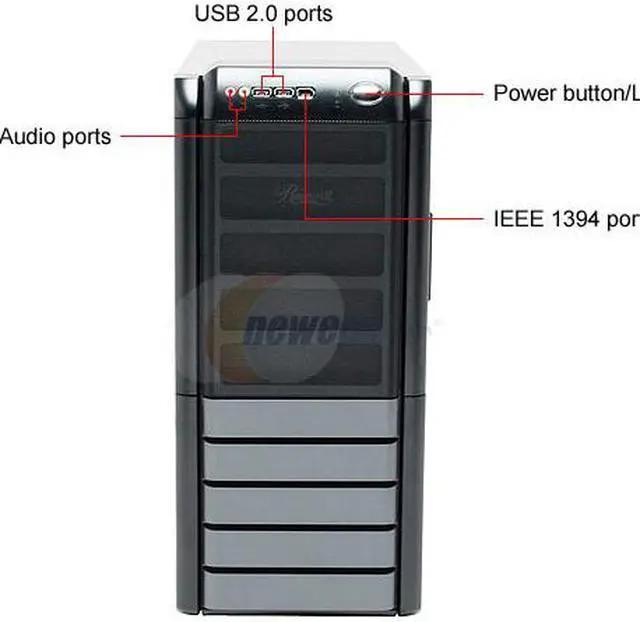 Alt view image 3 of 15 - Rosewill R5605-BK 0.8mm Japanese Cold Rolled Steel Front Mesh Design Dual 120mm Fans ATX Mid Tower Computer Case