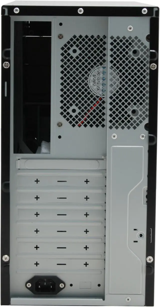 Alt view image 7 of 11 - Rosewill RZS01 SLV Sturdy SGCC Steel ATX Mid Tower Computer Case