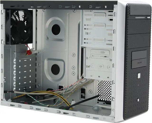 Alt view image 9 of 11 - Rosewill RZS01 SLV Sturdy SGCC Steel ATX Mid Tower Computer Case