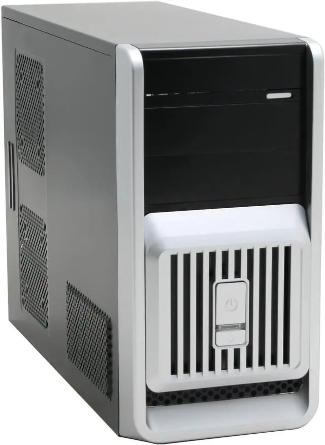 Alt view image 2 of 12 - Rosewill RZS05 SLV Silver Sturdy SGCC Steel ATX Mid Tower Computer Case
