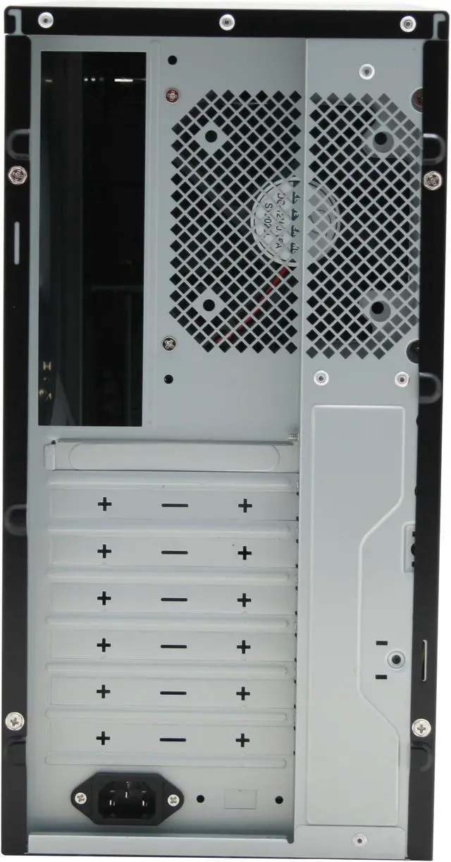 Alt view image 7 of 12 - Rosewill RZS05 SLV Silver Sturdy SGCC Steel ATX Mid Tower Computer Case
