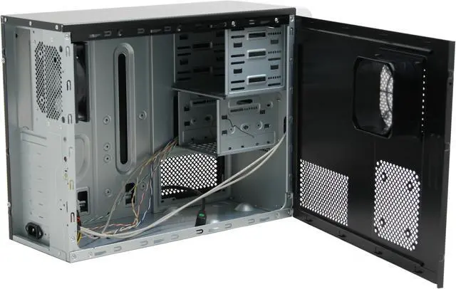 Alt view image 8 of 12 - Rosewill RZS05 SLV Silver Sturdy SGCC Steel ATX Mid Tower Computer Case