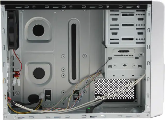 Alt view image 9 of 12 - Rosewill RZS05 SLV Silver Sturdy SGCC Steel ATX Mid Tower Computer Case