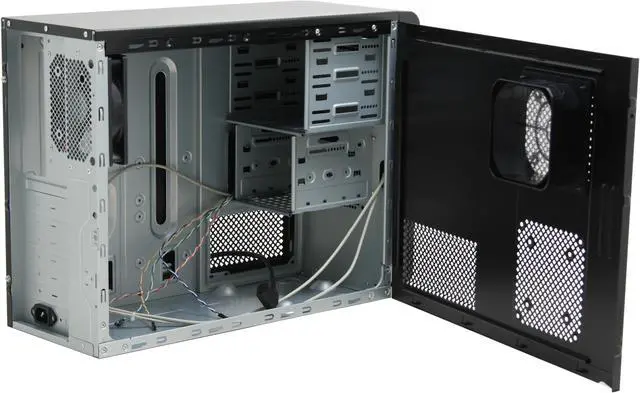 Alt view image 7 of 12 - Rosewill RZS05 BLK Black Sturdy SGCC Steel ATX Mid Tower Computer Case