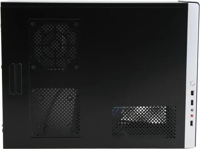Alt view image 5 of 12 - Rosewill RZS06 SLV Black/ Silver Sturdy SECC Steel ATX Mid Tower Computer Case