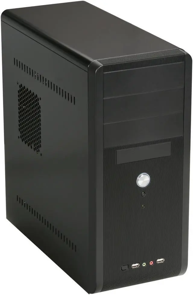 Main image of Rosewill FB-01 Black ATX Mid Tower Computer Case, come with 1x 80mm Fan