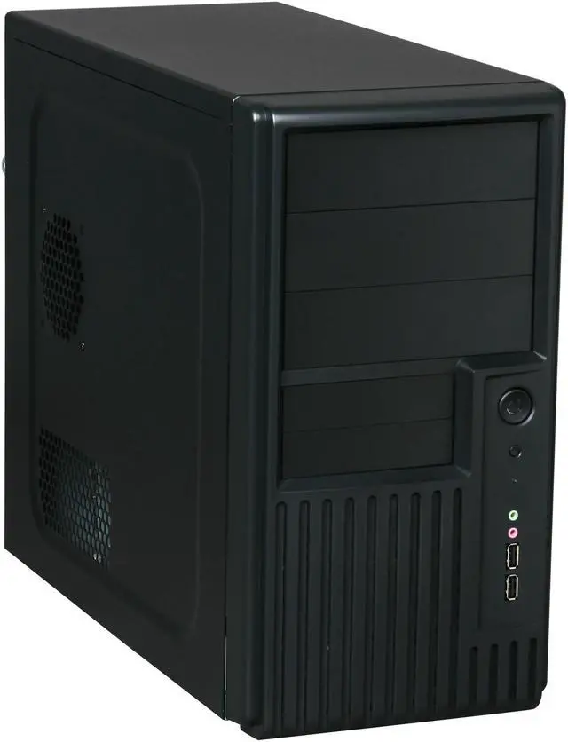 Main image of Rosewill R101-P-BK-450W MicroATX Mid Tower Computer Case, come with 1x 120mm Fan, 450W Power Supply