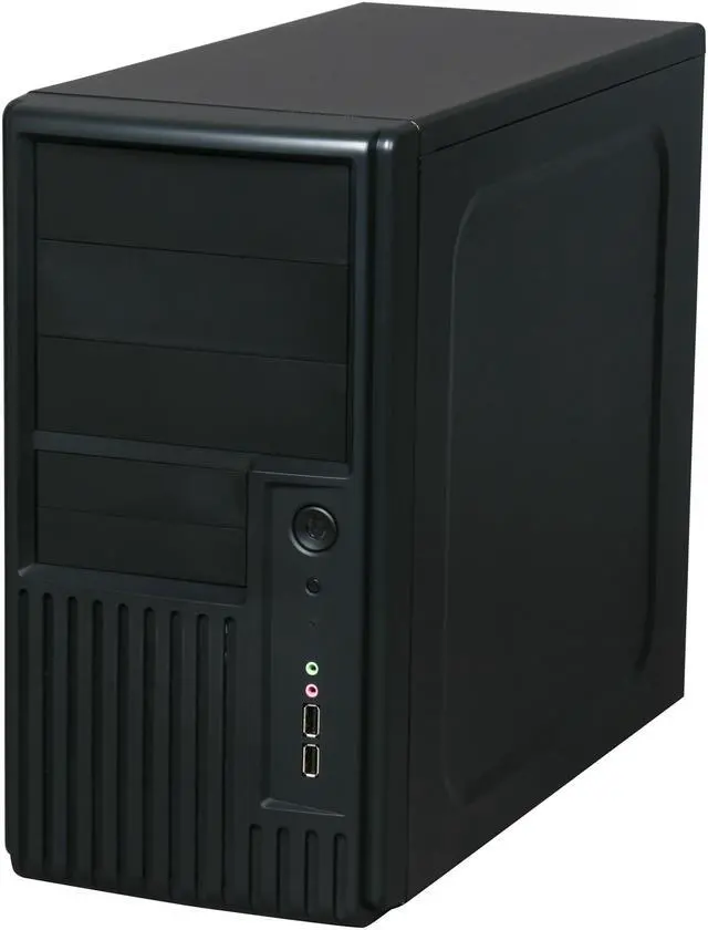Alt view image 3 of 9 - Rosewill R101-P-BK-450W MicroATX Mid Tower Computer Case, come with 1x 120mm Fan, 450W Power Supply