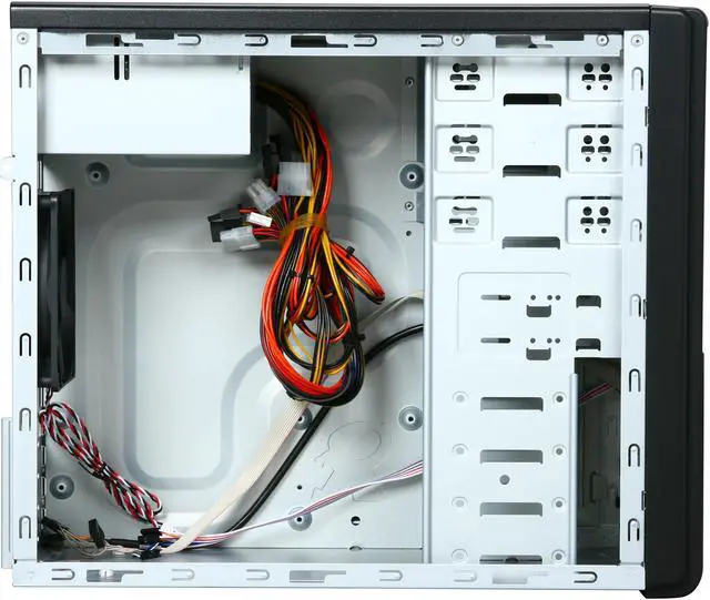 Alt view image 6 of 9 - Rosewill R101-P-BK-450W MicroATX Mid Tower Computer Case, come with 1x 120mm Fan, 450W Power Supply