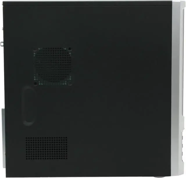 Alt view image 4 of 11 - Rosewill R891SL Black/Silver Steel ATX Mid Tower Computer Case with 24 pin &1xSATA Connectors 350W Power Supply