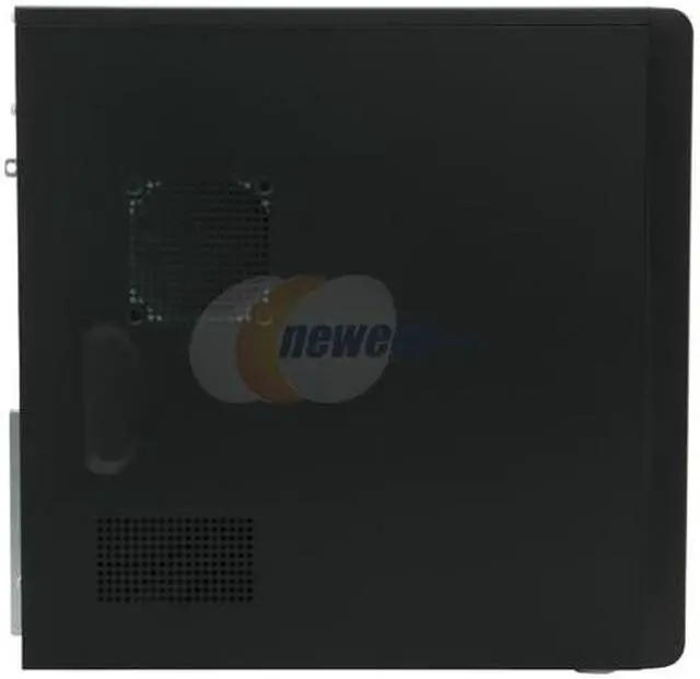 Alt view image 4 of 11 - Rosewill R909SL Black/Silver Steel ATX Mid Tower Computer Case with 24 pin &1 x SATA Connectors 350W Power Supply