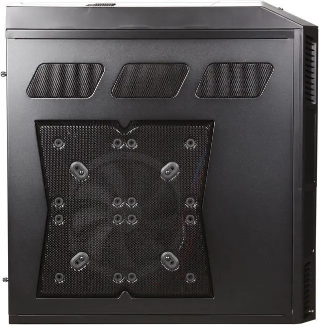 Alt view image 5 of 17 - Rosewill THOR Gaming ATX Full Tower Computer Case, support up to XL-ATX, come with Four Fans-1x Front Red LED 230mm Fan, 1x Top 230mm Fan, 1x Side 230mm Fan, 1x Rear 140mm Fan, Option Fan-1x Bottom 120/140mm Fan