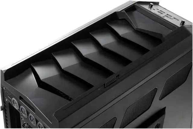 Alt view image 13 of 17 - Rosewill THOR Gaming ATX Full Tower Computer Case, support up to XL-ATX, come with Four Fans-1x Front Red LED 230mm Fan, 1x Top 230mm Fan, 1x Side 230mm Fan, 1x Rear 140mm Fan, Option Fan-1x Bottom 120/140mm Fan