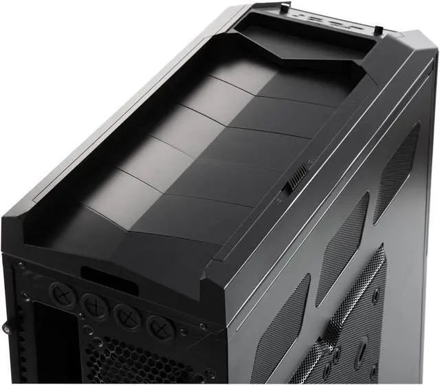 Alt view image 14 of 17 - Rosewill THOR Gaming ATX Full Tower Computer Case, support up to XL-ATX, come with Four Fans-1x Front Red LED 230mm Fan, 1x Top 230mm Fan, 1x Side 230mm Fan, 1x Rear 140mm Fan, Option Fan-1x Bottom 120/140mm Fan