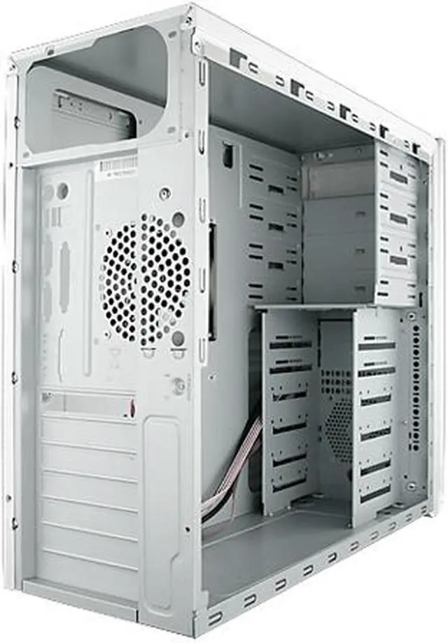Alt view image 10 of 12 - Rosewill R330-P-WI White 0.6mm SECC Steel ATX Mid Tower Computer Case